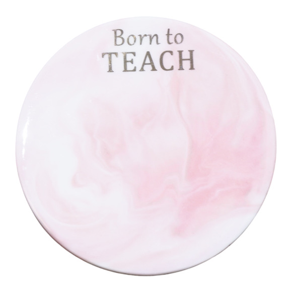 Teacher Pink Marble Mug Gift Set Spoon Coaster Gift Boxed Inspirational Giftable - Picture 6 of 7